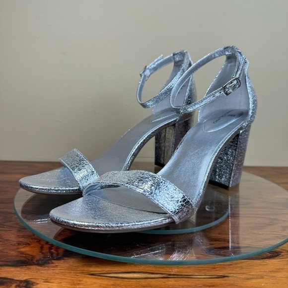 BANDOLINO Women's Armory Dress Sandals - silver metallic - size 9 - Picture 4 of 13